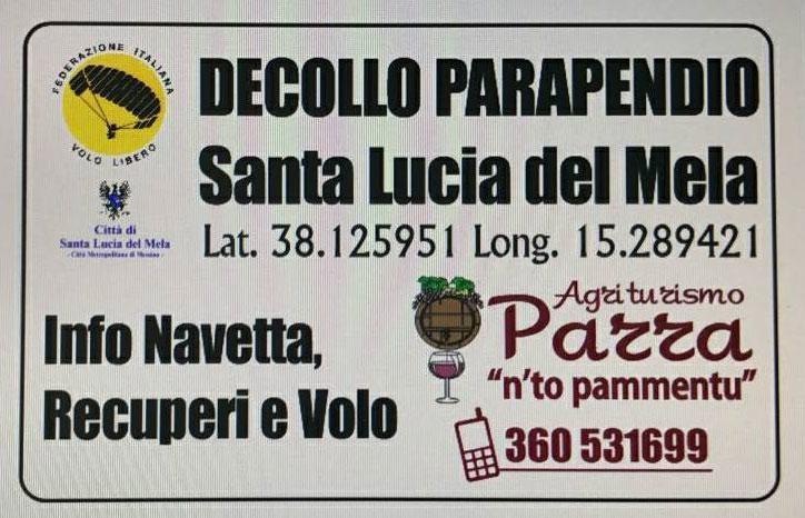 Agriturismo Parra Santa Lucia del Mela Exteriör bild